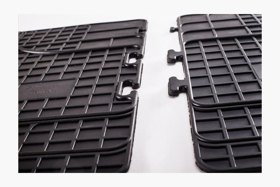 Nissan NV400 2010-2024 Tapis de sol arrière en caoutchouc (2 pcs, Stingray Premium) Photo 7