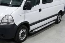 Nissan Interstar 2002-2010 Marchepieds latéraux Allmond (2 pcs, aluminium) photo 1