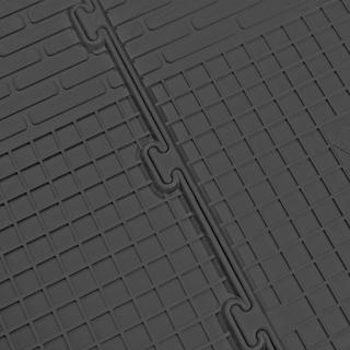 Tapis de sol arrière en caoutchouc (2 pcs, Stingray Premium) Opel Vivaro 2001–2015 photo 4