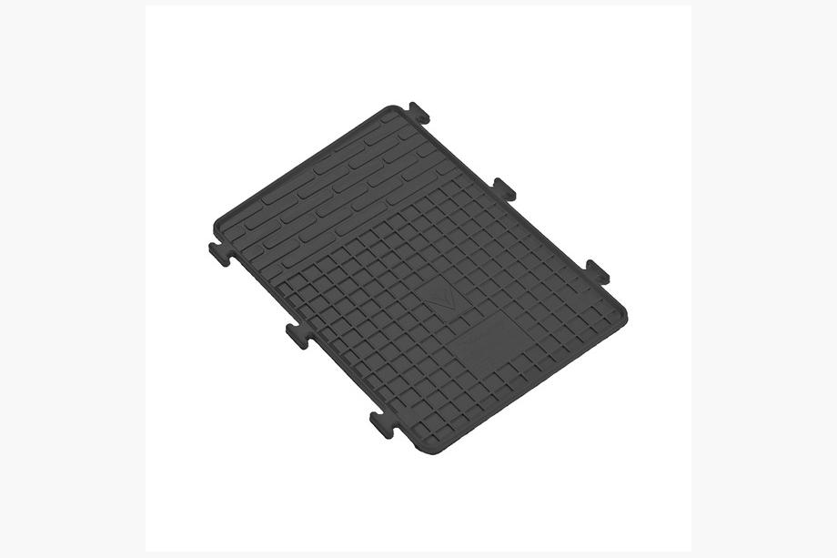 Opel Vivaro 2001–2015 Tapis de sol arrière en caoutchouc (2 pcs, Stingray Premium) Photo 3