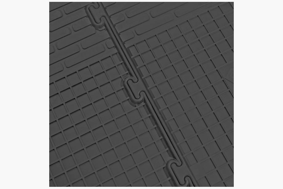 Opel Vivaro 2001–2015 Tapis de sol arrière en caoutchouc (2 pcs, Stingray Premium) Photo 4