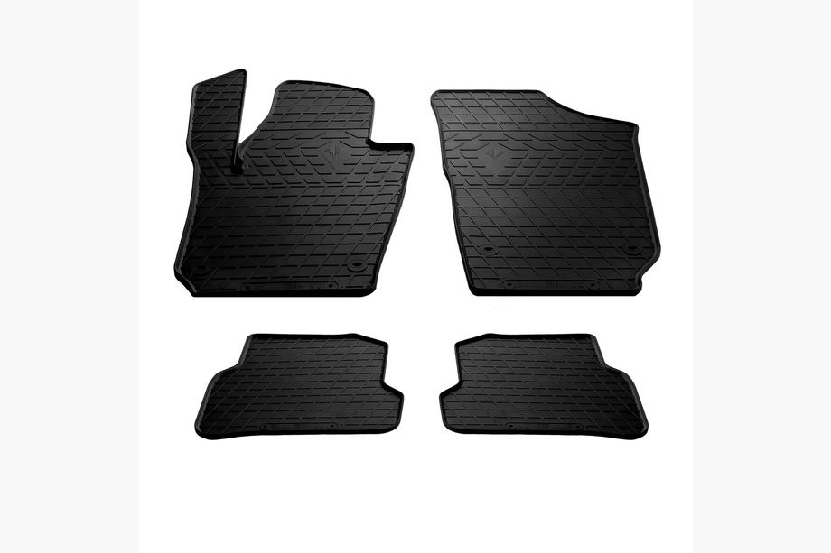 Volkswagen Polo 2010-2017 Tapis en caoutchouc HB (4 pcs, Stingray Premium) Image