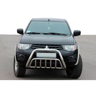 Pare-buffle (Inox) Mitsubishi L200 2006-2015 photo 1
