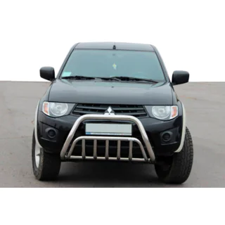 Pare-buffle (Inox) Mitsubishi L200 2006-2015 photo 1