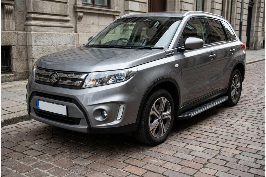 Suzuki Vitara 2015- Marchepieds Latéraux Duru (2 pcs, Aluminium) Image