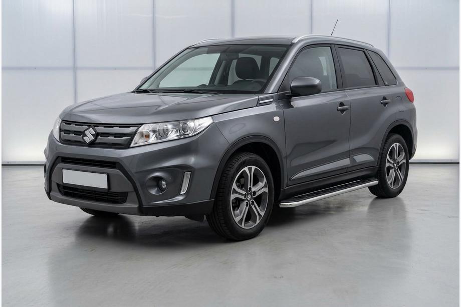 Suzuki Vitara 2015- Marchepieds Latéraux Maydos V1 (2 pcs, Aluminium & Inox) Image