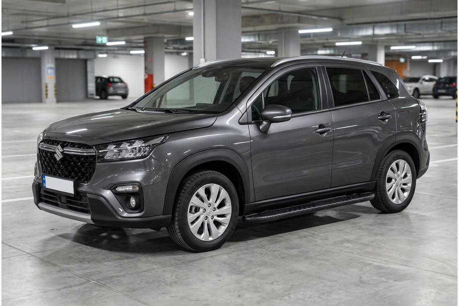 Suzuki Vitara 2015- Marchepieds Latéraux Bosphorus Black (2 pcs, Aluminium) Image