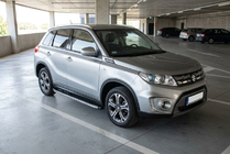 Suzuki Vitara 2015- Marchepieds Latéraux BlackLine (2 pcs, Aluminium) photo 1