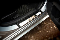 Mitsubishi Lancer X 2008- Seuils de porte inox Carmos 4 pièces photo 2