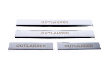 Mitsubishi Outlander 2006-2012 Seuils de porte Carmos (4 pcs, inox) photo 3