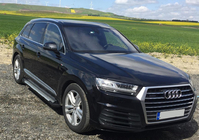 Audi Q7 2015–2026 Marchepieds latéraux Allmond Grey (2 pcs, aluminium) photo 1