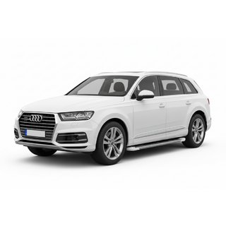 Marchepieds Latéraux Allmond White (2 pcs, Aluminium) Audi Q7 2015–2026 photo 1