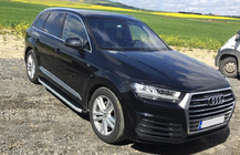 Audi Q7 2015–2026 Marchepieds Latéraux Fullmond (2 pcs, Aluminium) photo 1