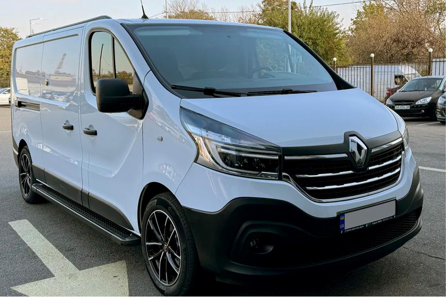 Fiat Talento 2016- Marchepieds Latéraux Allmond Black (2 pcs, Aluminium) Empattement Long Photo 8