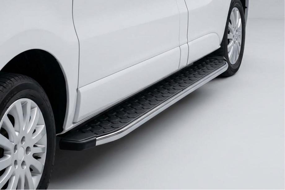 Fiat Talento 2016- Marchepieds Latéraux BlackLine (2 pcs, Aluminium) Image