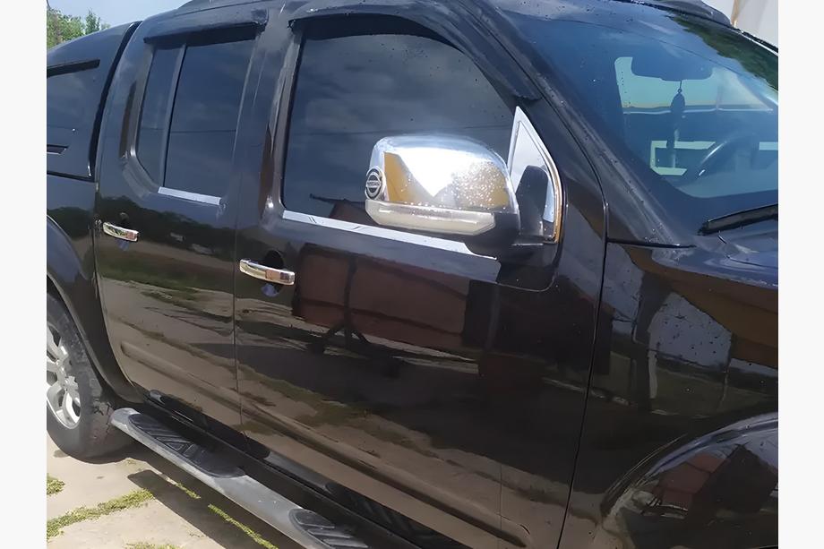 Nissan Navara 2006-2015 Coques de Rétroviseurs (2 pcs, Plastique) Sans clignotant Photo 1