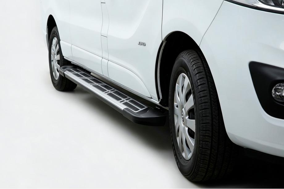 Renault Trafic 2015- Marchepieds Latéraux Sunrise (2 pcs, Aluminium) Image