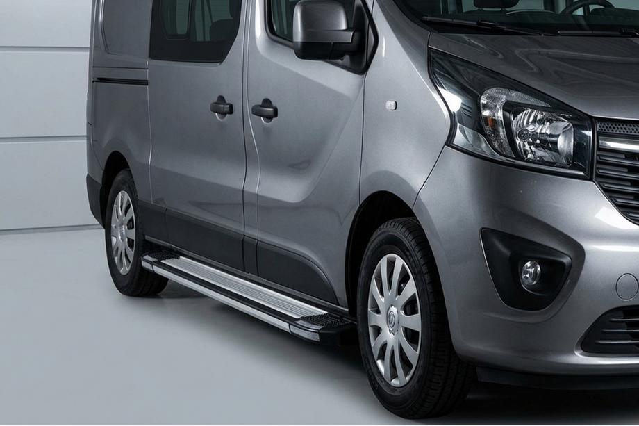 Renault Trafic 2015- Marchepieds Latéraux Rainbow (2 pcs, Aluminium) Image