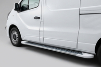 Renault Trafic 2015- Marchepieds Latéraux Allmond White (2 pcs, Aluminium) photo 1