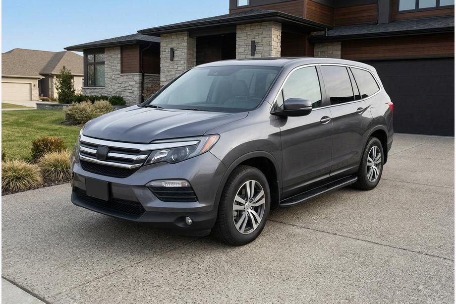 Honda Pilot 2015-2022 Marchepieds Latéraux Bosphorus Black (2 pcs, Aluminium) Image