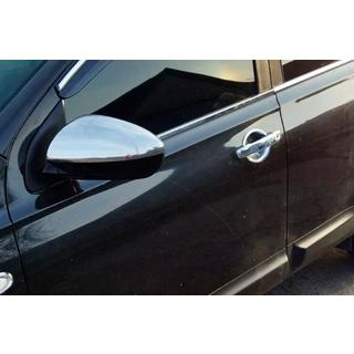 Couvre-rétroviseurs (2 pcs, Acier Inoxydable) Nissan Qashqai 2007-2010 photo 4