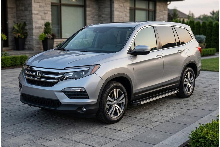 Honda Pilot 2015-2022 Marchepieds Latéraux Maya (2 pcs, Aluminium) Image