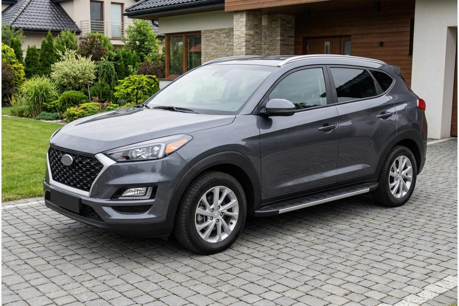 Hyundai Tucson TL 2016-2021 Marchepieds Latéraux Duru (2 pcs, Aluminium) Image