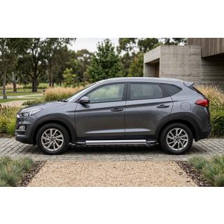 Marchepieds Latéraux Rainbow (2 pcs, Aluminium) Hyundai Tucson TL 2016-2021 photo 1