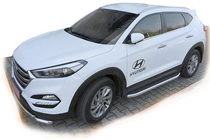Hyundai Tucson TL 2016-2021 Marchepieds Latéraux Fullmond (2 pcs, Aluminium) photo 1