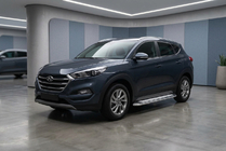 Hyundai Tucson TL 2016-2021 Marchepieds Latéraux Maydos V2 (2 pcs, Aluminium & Inox) photo 1