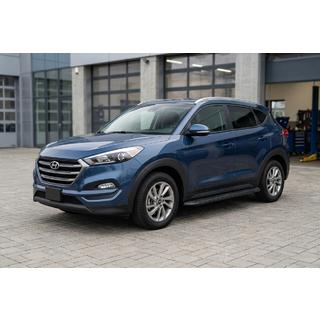 Marchepieds Latéraux Tayga Black (2 pcs, Aluminium) Hyundai Tucson TL 2016-2021 photo 1