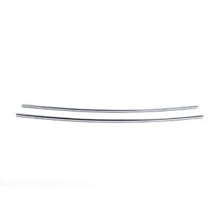 Baguettes pour calandre inférieure (2 pcs, inox) Nissan Qashqai 2007-2010 photo 2