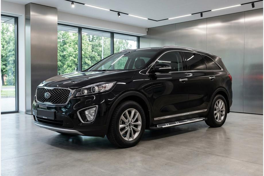 Kia Sorento III UM 2014-2020 Marchepieds Latéraux Sunrise (2 pcs, Aluminium) Image
