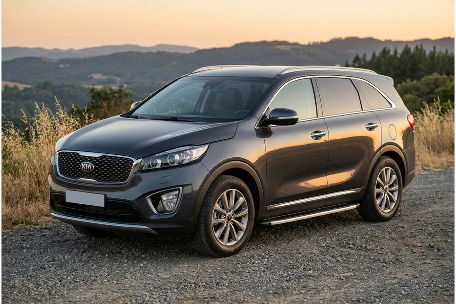 Kia Sorento III UM 2014-2020 Marchepieds Latéraux Fullmond (2 pcs, Aluminium) Image