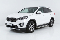 Kia Sorento III UM 2014-2020 Marchepieds Latéraux Maydos V2 (2 pcs, Aluminium & Inox) photo 1