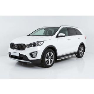 Marchepieds Latéraux Maydos V2 (2 pcs, Aluminium & Inox) Kia Sorento III UM 2014-2020 photo 1