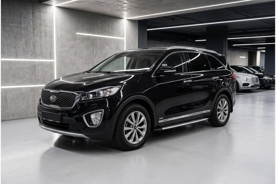 Kia Sorento III UM 2014-2020 Marchepieds latéraux Bosphorus Grey (2 pcs, aluminium) Image