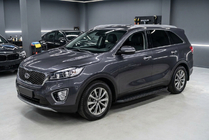 Kia Sorento III UM 2014-2020 Marchepieds Latéraux Tayga Black (2 pcs, Aluminium) photo 1