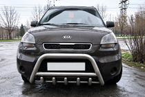 Kia Soul II 2013-2018 Pare-buffle (Inox) photo 1