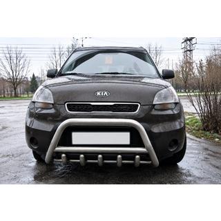 Pare-buffle (Inox) Kia Soul II 2013-2018