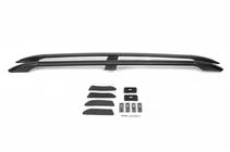 Kia Soul II 2013-2018 Barres de toit noires (pieds en plastique, fixation adhesif) photo 2