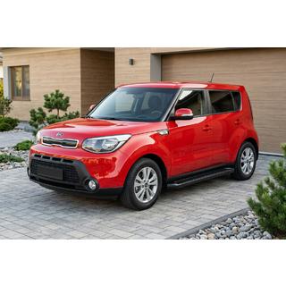 Marchepieds Latéraux Allmond Black (2 pcs, Aluminium) Kia Soul II 2013-2018 photo 1