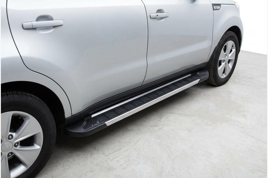 Kia Soul II 2013-2018 Marchepieds Latéraux RedLine V1 (2 pcs, Aluminium) Image