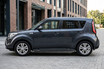 Kia Soul II 2013-2018 Marchepieds Latéraux RedLine Black (2 pcs, Aluminium) photo 1