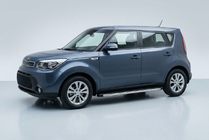 Kia Soul II 2013-2018 Marchepieds Latéraux BlackLine (2 pcs, Aluminium) photo 1