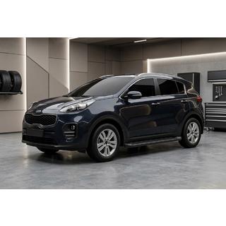 Marchepieds Latéraux Allmond Black (2 pcs, Aluminium) Kia Sportage 2015-2021 photo 1