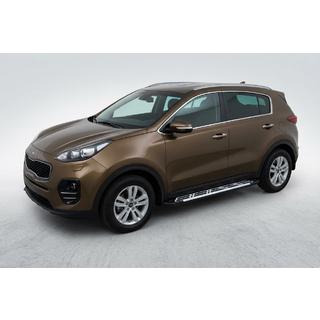 Marchepieds Latéraux Sunrise (2 pcs, Aluminium) Kia Sportage 2015-2021 photo 1