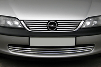 Opel Vectra B 1995-2002 Couvre-Calandre Chromés (Acier Inoxydable) photo 1