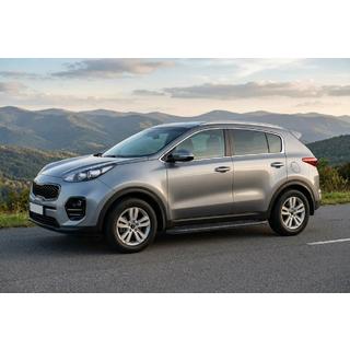 Marchepieds Latéraux Bosphorus Black (2 pcs, Aluminium) Kia Sportage 2015-2021 photo 1