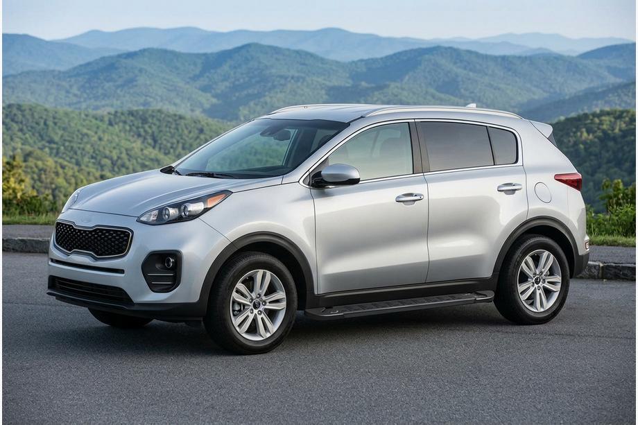 Kia Sportage 2015-2021 Marchepieds Latéraux RedLine Black (2 pcs, Aluminium) Image